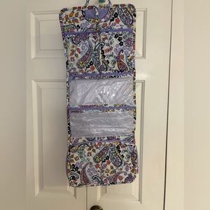 Vera Bradley Hanging Travel Organizer in Lavender Paisley